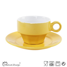 Shinning Glazing Color Cup &amp; Saucer